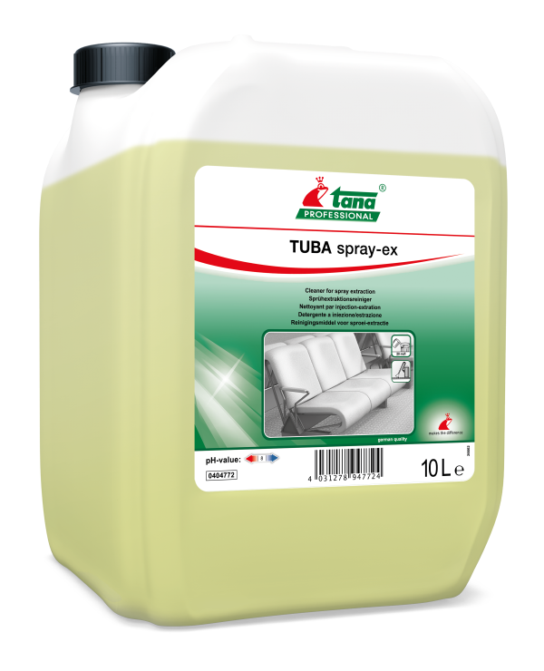 TUBA SPRAY EX ISSIAD GROSSISTE VENTE EN LIGNE FRANCE PRODUITS D'HYGIÈNE ET D'ENTRETIEN POUR PROFESSIONNELS - TUBA SPRAY-EX SHAMPOOING MOQUETTE 10L