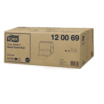 Essuie-Mains rouleau Universal H1 120069 carton pour distributeur Tork Issiad France Essuie-Mains-rouleau-Universal-H1-120069-carton-pour-distributeur-Tork-Issiad-France