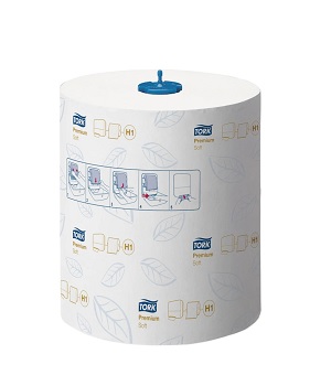 Essuie-Mains rouleau doux Premium H1 290016 pour distributeur Tork Issiad Fance