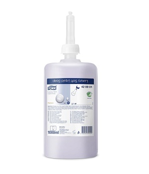 Luxury Savon Liquide Doux S1 420901 pour distributeur Tork Issiad France Luxury-Savon-Liquide-Doux-S1-420901-pour-distributeur-Tork-Issiad-France