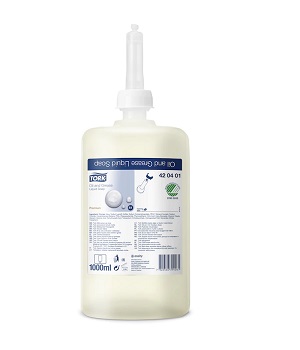 Savon Liquide Huile et Graisse S1 420401 pour distributeur Tork Issiad France Savon-Liquide-Huile-et-Graisse-S1-420401-pour-distributeur-Tork-Issiad-France