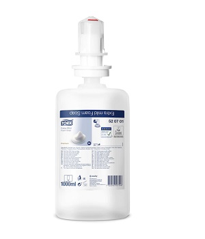 Savon Mousse Extra Doux S4 520701 pour distributeur Tork Issiad France Savon-Mousse-Extra-Doux-S4-520701-pour-distributeur-Tork-Issiad-France