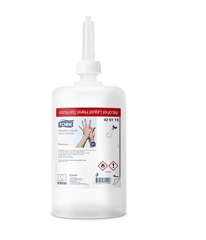 Solution Hydro-Alcoolique S1 420115 pour Distributeur Tork Issiad France Solution-Hydro-Alcoolique-S1-420115-pour-Distributeur-Tork-Issiad-France
