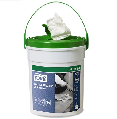 Lingettes imprégnées pour nettoyage des mains 190594 Tork Issiad France Lingettes-impregnees-pour-nettoyage-des-mains-190594-Tork-Issiad-France