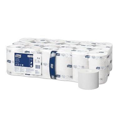Papier toilette rouleau Mid-Size sans mandrin Universal 1 pli T7 472584 pour distributeur Tork Issiad France