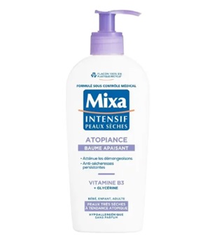 MIXA Lait de corps Atopiance baume pour peaux très sèches Pompe 250ml